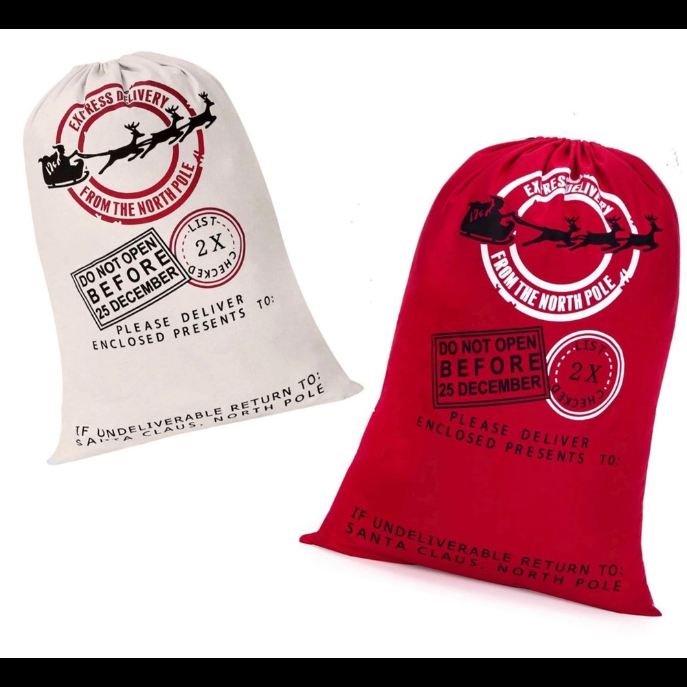 Personalized Santa Sacks